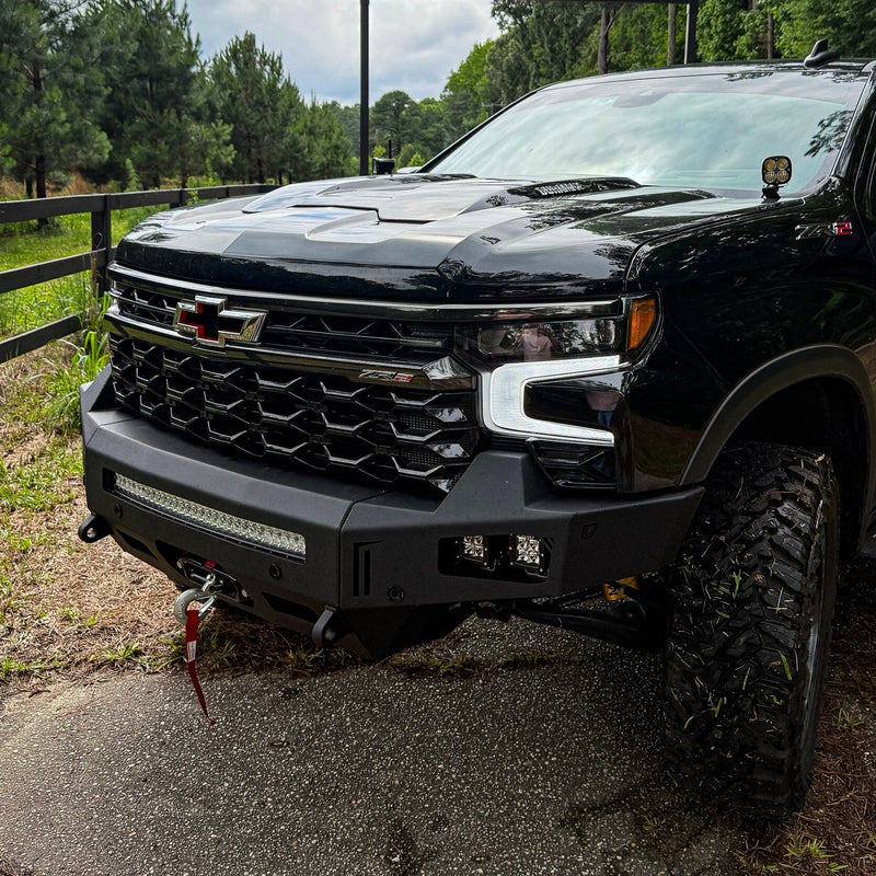 2023-2025 CHEVY 1500 ZR2 OCTANE FRONT WINCH BUMPER Chassis Unlimited Inc. 