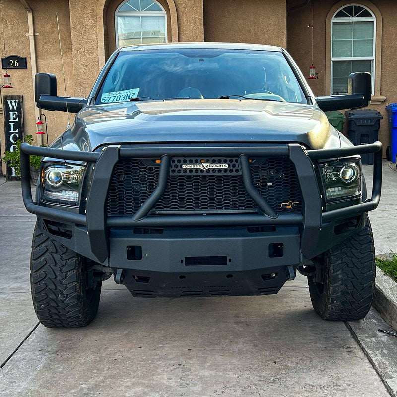 2010-2018 RAM 2500/3500 with the Octane front winch bumper with guard Chassis Unlimited Inc. 