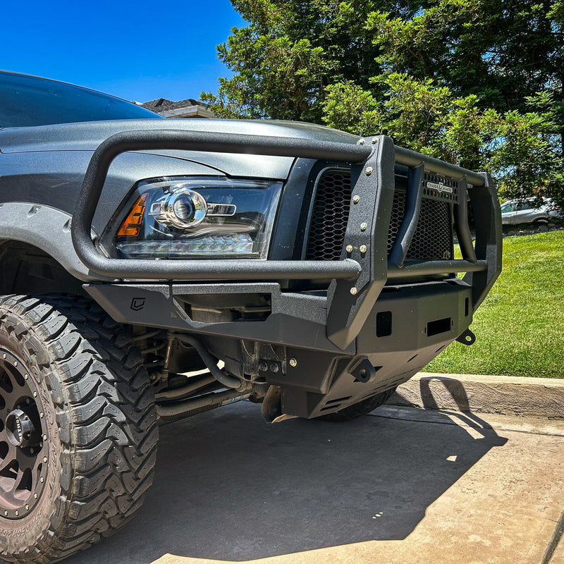 2010-2018 RAM 2500/3500 OCTANE FRONT WINCH BUMPER W/ GUARD Chassis Unlimited Inc. 