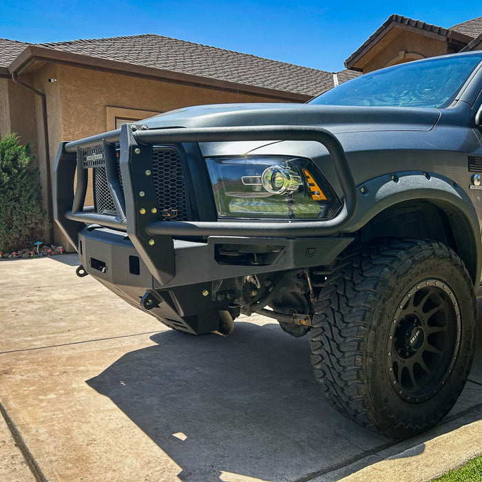 2010-2018 RAM 2500/3500 with the Octane front winch bumper with guard Chassis Unlimited Inc. 