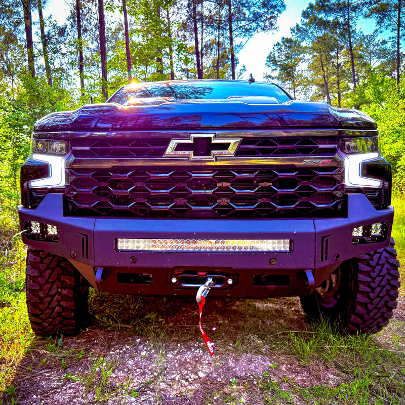 2023-2025 CHEVY 1500 ZR2 OCTANE FRONT WINCH BUMPER Chassis Unlimited Inc. 