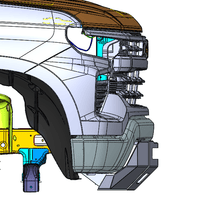 2022-2024 CHEVY SILVERADO 1500 PROLITE FRONT BUMPER Chassis Unlimited Inc. 