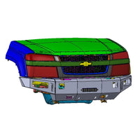 2004-2014 Chevy Colorado Octane Front Winch Bumper by Chassis Unlimited Inc. 