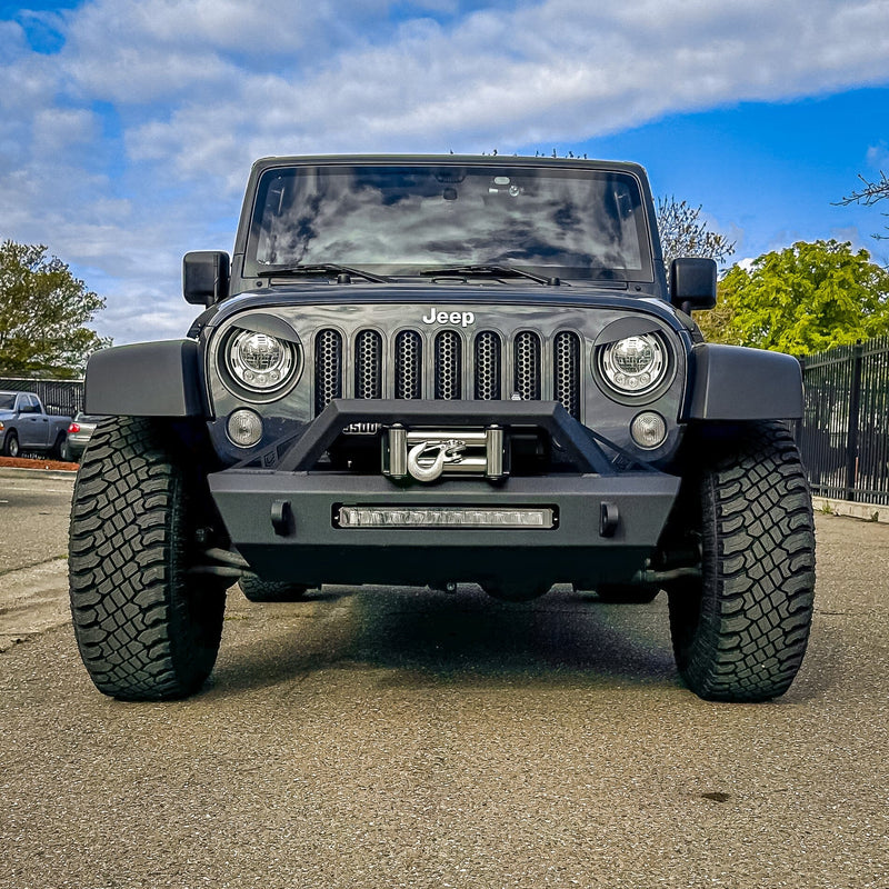 2007-2018 Jeep Wrangler JK Octane Front Bumper by Chassis Unlimited Inc. 