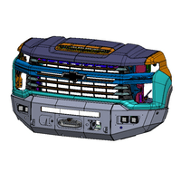 2020-2023 CHEVY SILVERADO 2500/3500 ATTITUDE SERIES FRONT WINCH BUMPER Chassis Unlimited Inc. 