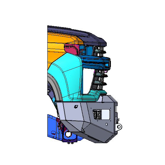 2020-2023 CHEVY SILVERADO 2500/3500 ATTITUDE SERIES FRONT WINCH BUMPER Chassis Unlimited Inc. 