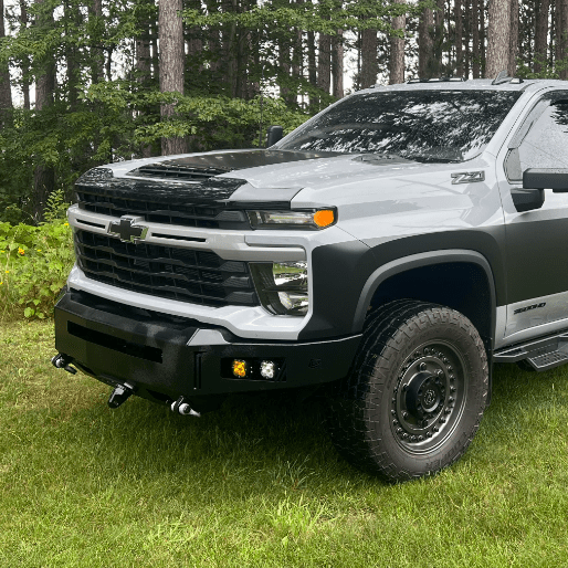 2024+ CHEVY SILVERADO 2500/3500 OCTANE SERIES FRONT WINCH BUMPER Chassis Unlimited Inc. 