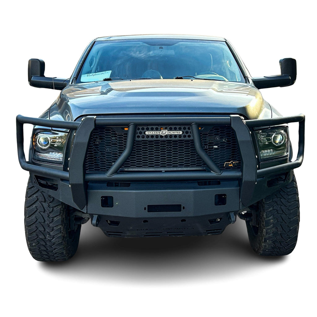2010-2018 RAM 2500/3500 OCTANE FRONT WINCH BUMPER W/ GUARD Chassis Unlimited Inc. 