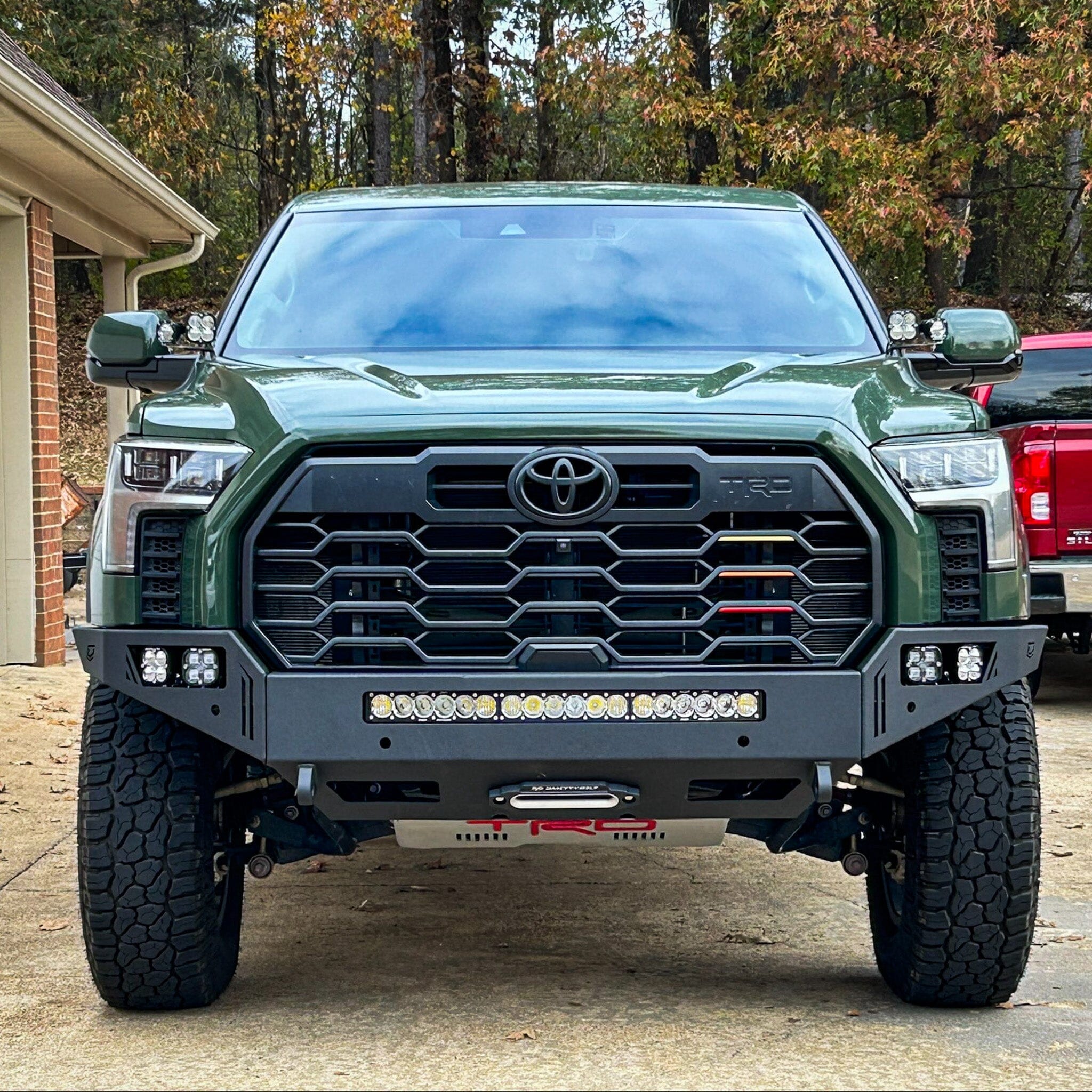 Durable 2022-2025 Toyota Tundra Octane Front Winch Bumper