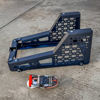 Tactical Series Bed-Mount Spare Tire Carrier Chassis Unlimited Inc. 