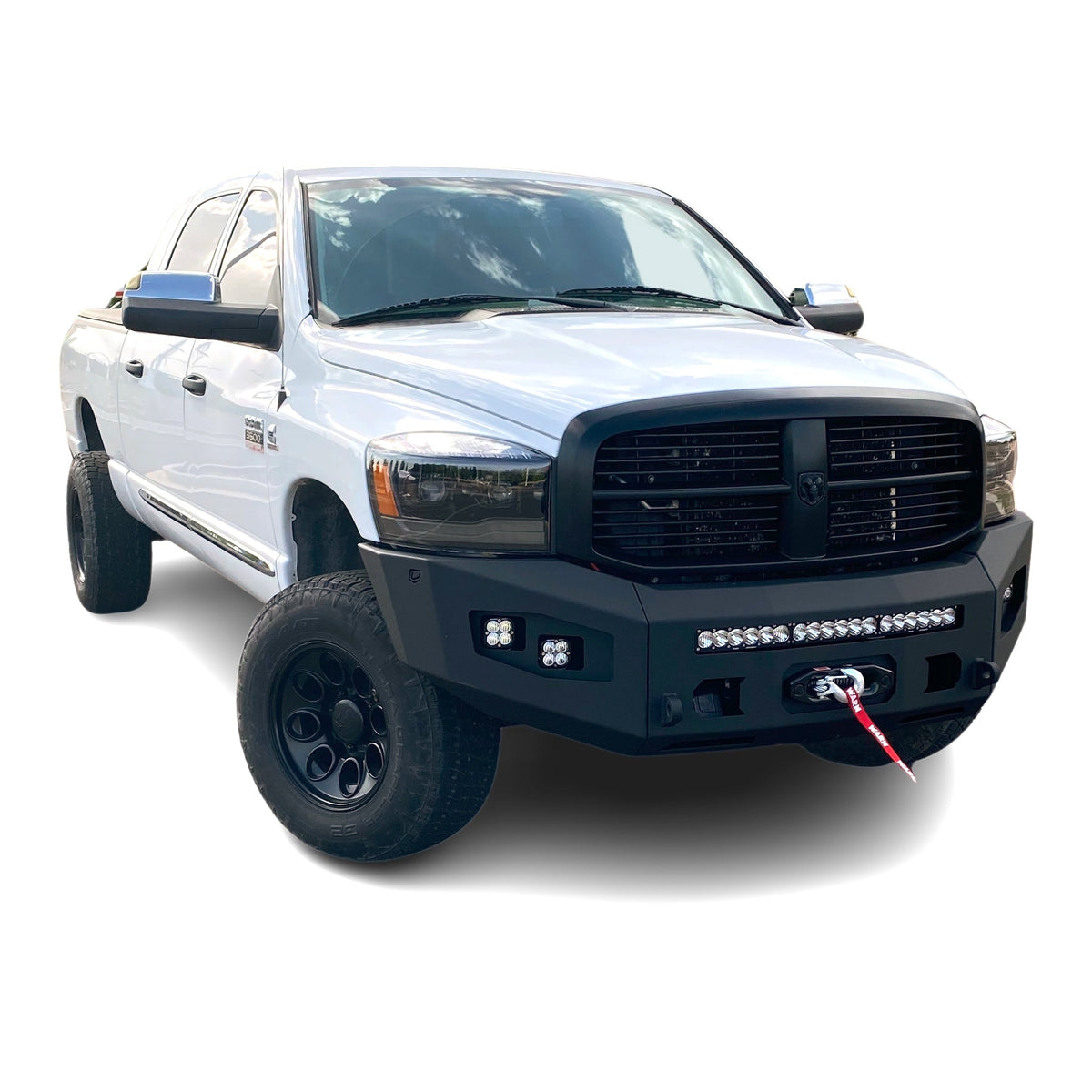 2006-2009 Front Bumper RAM 2500/3500 ATTITUDE SERIES FRONT WINCH BUMPER Chassis Unlimited Inc. 