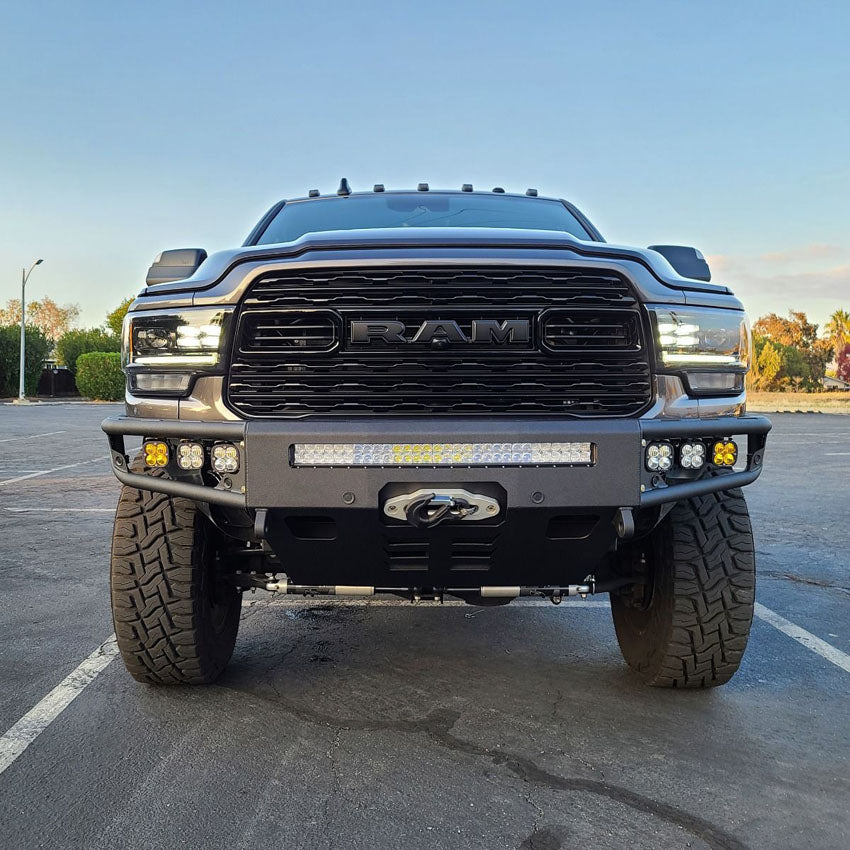 2019-2022 RAM 2500/3500 DIABLO FRONT WINCH BUMPER Chassis Unlimited Inc. 
