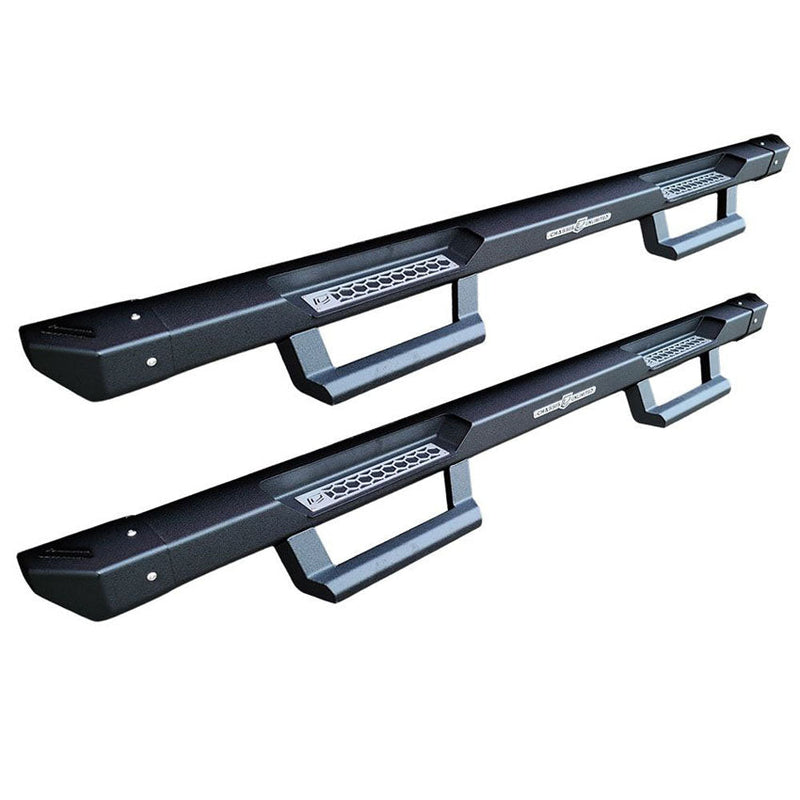 Attitude Modular Side Steps - Black - 2007-2022 Tundra Crew Max Chassis Unlimited Inc. 