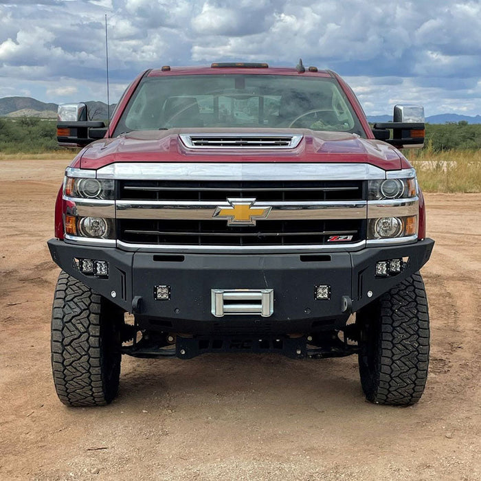 2015-2019 CHEVY SILVERADO 2500/3500 OCTANE FRONT WINCH BUMPER Chassis Unlimited Inc. 