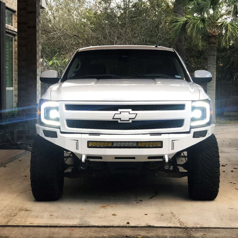 2008-2013 CHEVY SILVERADO 1500 OCTANE FRONT WINCH BUMPER Chassis Unlimited Inc. 