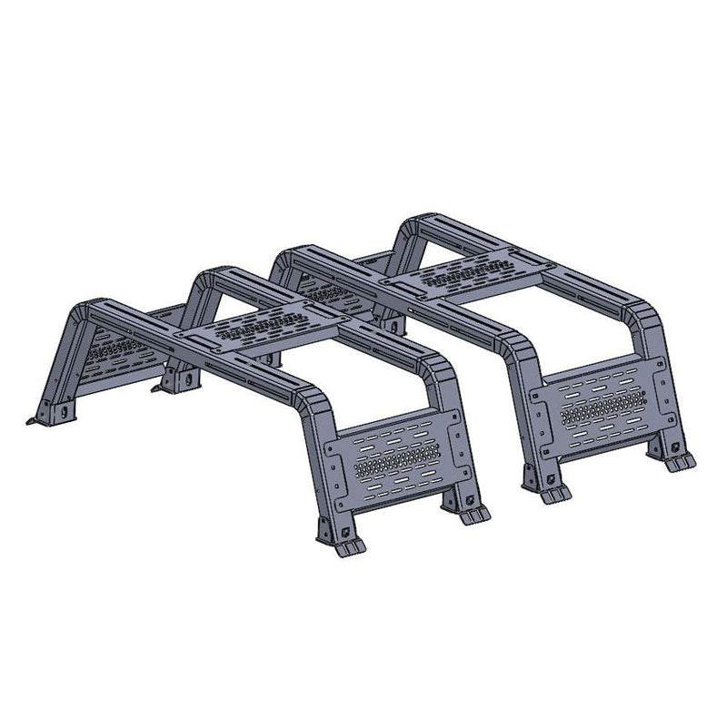 THORAX BED RACK SYSTEM- FITS DIAMOND BACK COVERS 2010-2018 RAM 1500/2500/3500 Chassis Unlimited Inc. 