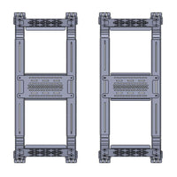 THORAX BED RACK SYSTEM- FITS DIAMOND BACK COVERS 2005-2020 TACOMA Chassis Unlimited Inc. 