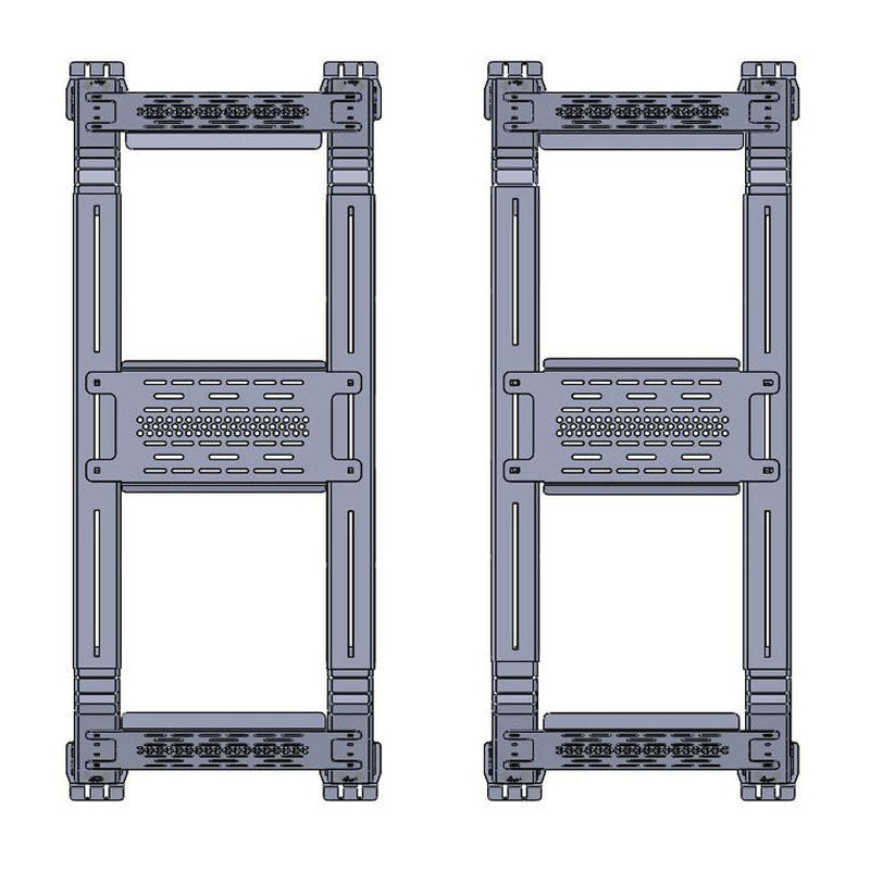 THORAX BED RACK SYSTEM- FITS DIAMOND BACK COVERS 2005-2020 TACOMA Chassis Unlimited Inc. 