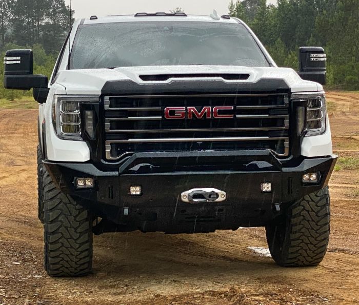 cheapest 2000-2022 gmc sierra 2500/3500 octane winch bumper Chassis Unlimited Inc. 