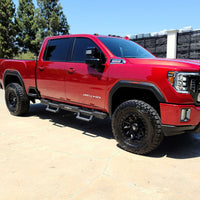 ATTITUDE MODULAR SIDE STEPS - BLACK - 2020-2022 CHEVY/GMC CREW CAB Chassis Unlimited Inc. 