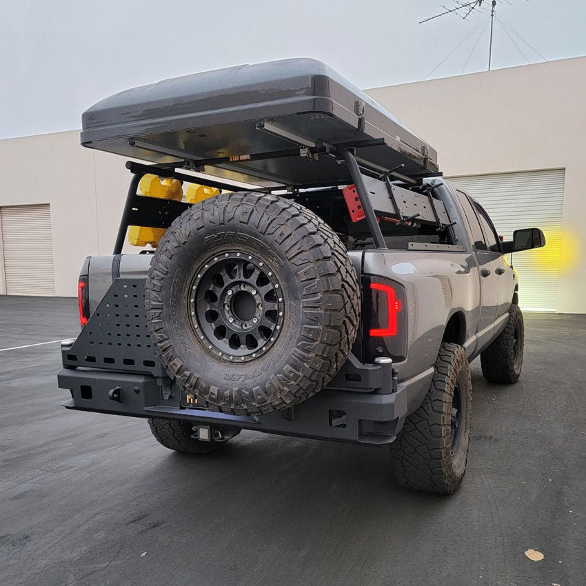 best 2003-2009 RAM 2500/3500 Octane dual swing out rear bumper Chassis Unlimited Inc. 