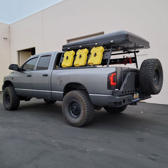 durable 2003-2009 RAM 2500/3500 Octane dual swing out rear bumper Chassis Unlimited Inc. 