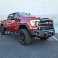 2020-2022 GMC SIERRA 2500/3500 ATTITUDE FRONT WINCH BUMPER Chassis Unlimited Inc. 
