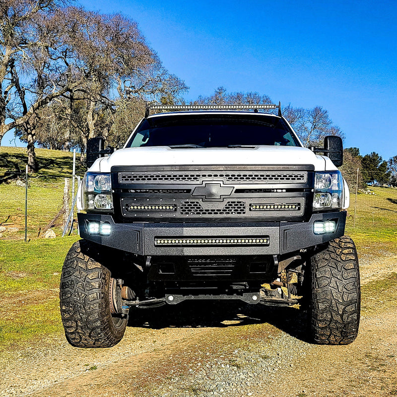 2008-2010 CHEVY SILVERADO 2500/3500 OCTANE FRONT BUMPER Chassis Unlimited Inc. 