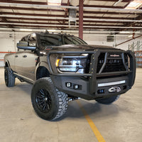 2019-2022 RAM 2500/3500 ATTITUDE FRONT WINCH Bumper Grill Guard Chassis Unlimited Inc. 