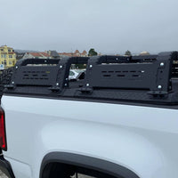 THORAX BED RACK SYSTEM- FITS DIAMOND BACK COVERS 2015-2020 CHEVY COLORADO/GMC CANYON Chassis Unlimited Inc. 