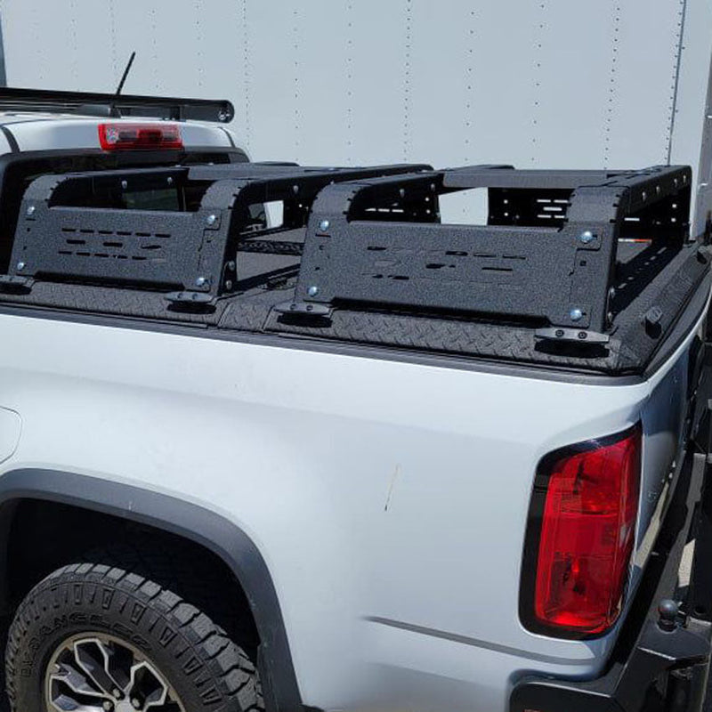 THORAX BED RACK SYSTEM- FITS DIAMOND BACK COVERS 2015-2020 CHEVY COLORADO/GMC CANYON Chassis Unlimited Inc. 