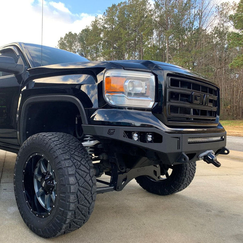 2014-2015 GMC SIERRA 1500 OCTANE FRONT WINCH BUMPER Chassis Unlimited Inc. 