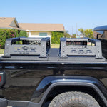 THORAX BED RACK SYSTEM- FITS DIAMOND BACK COVERS 2020-2022 JEEP GLADIATOR Chassis Unlimited Inc. 