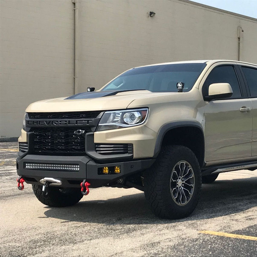 2021+ Chevy ZR2 Colorado Octane Front Winch Bumper – Chassis