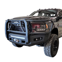 2019-2022 RAM 2500/3500 ATTITUDE FRONT WINCH Bumper Grill Guard Chassis Unlimited Inc. 