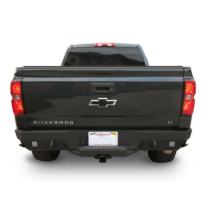 2014-2018 chevy silverado 1500 rear bumper with parking sensors