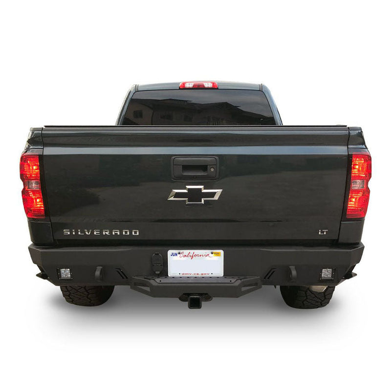 2014-2018 chevy silverado 1500 rear bumper with parking sensors