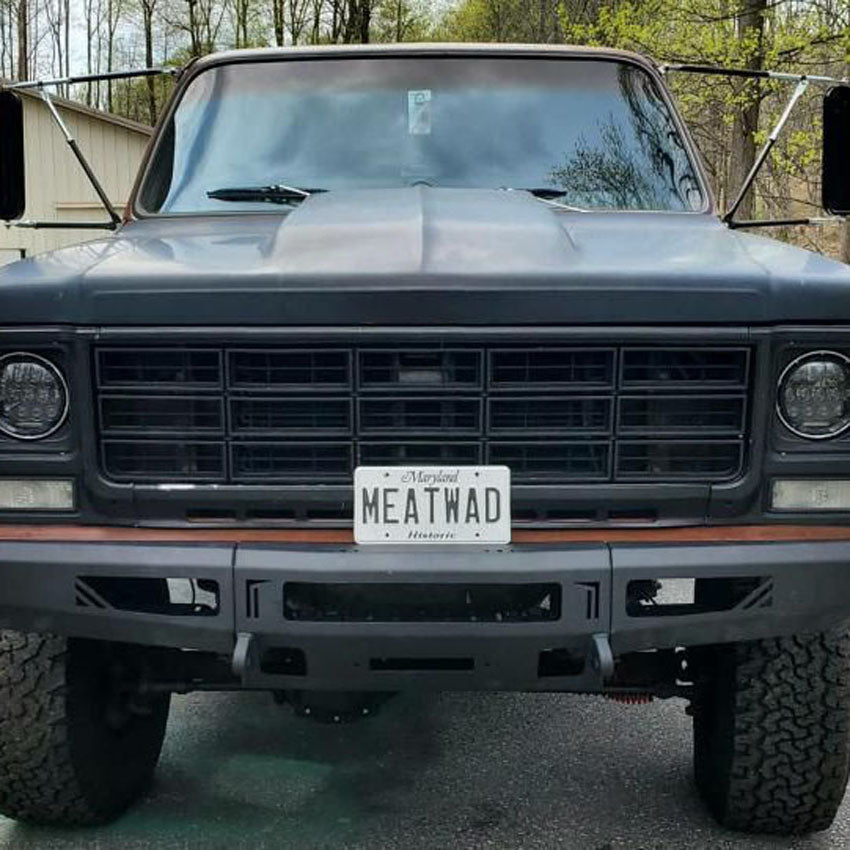 best 1973-1991 CHEVY/GM front octane winch bumper motor vehicle parts chassis unlimited Inc. 