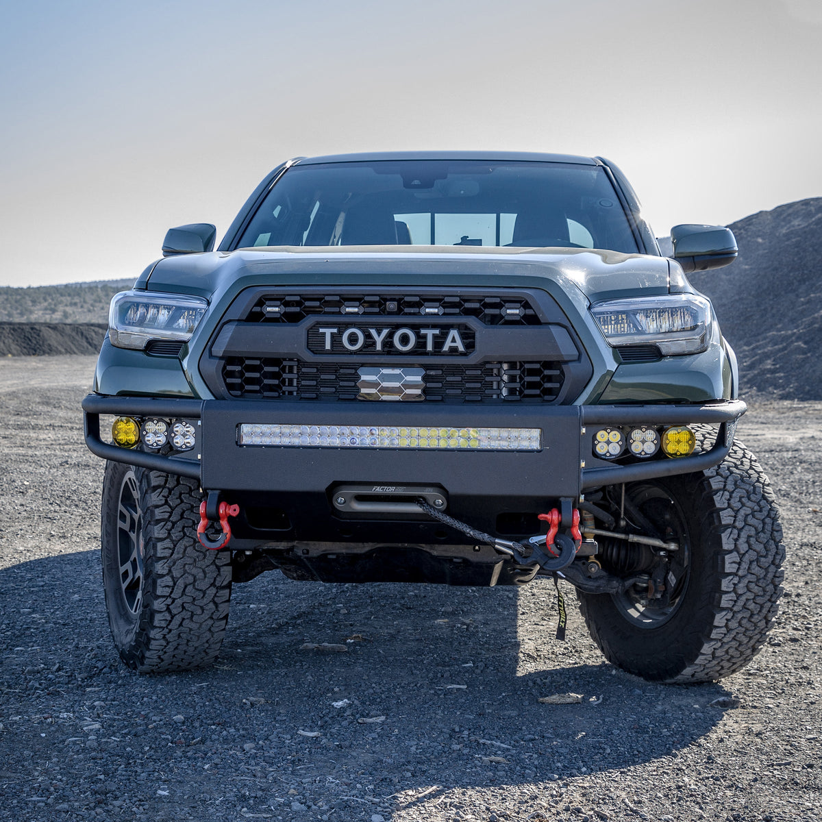 2016-2022 Toyota Tacoma Diablo front winch bumper Chassis Unlimited Inc. 