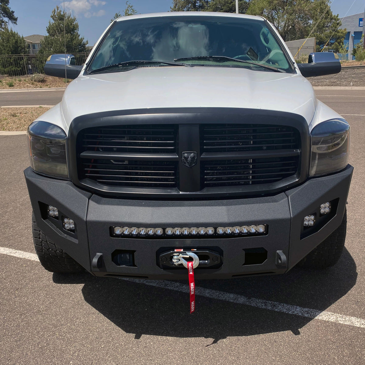 2006-2009 Front Bumper RAM 2500/3500 ATTITUDE SERIES FRONT WINCH BUMPER Chassis Unlimited Inc.