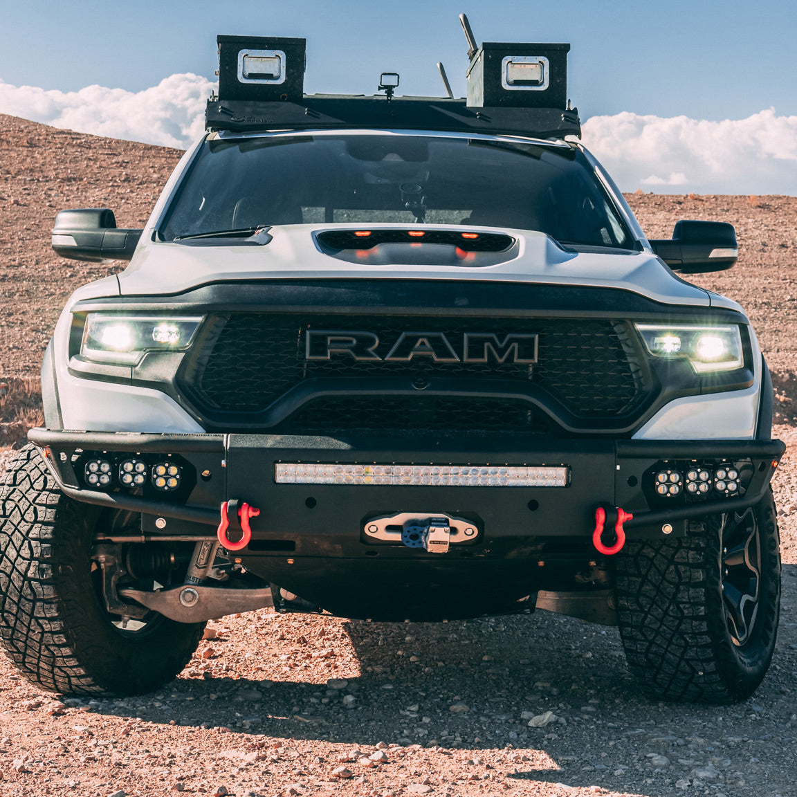 2021-2022 RAM TRX Diablo Front Winch Bumper by Chassis Unlimited Inc. 