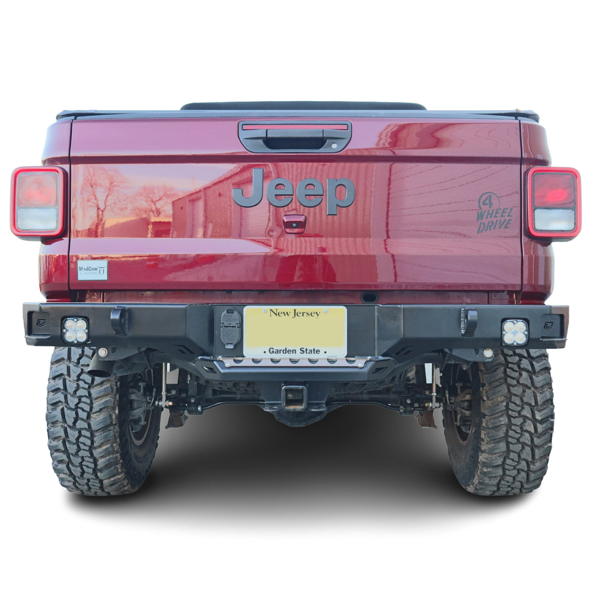 2020-2022 Jeep Gladiator Octane Rear Bumper by Chassis Unlimited Inc. 