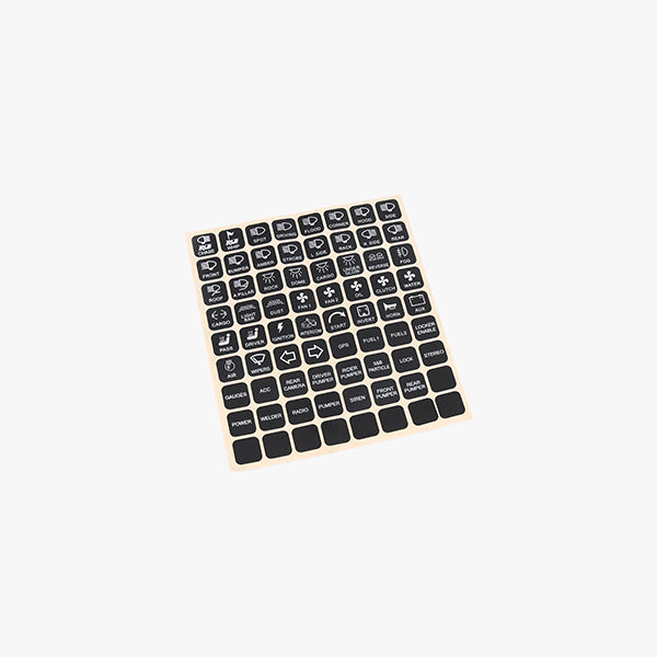 RLB PRO8 SWITCH PANEL KIT Chassis Unlimited Inc. 