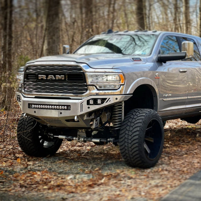 Chassis Unlimited branded truck with custom bumpers