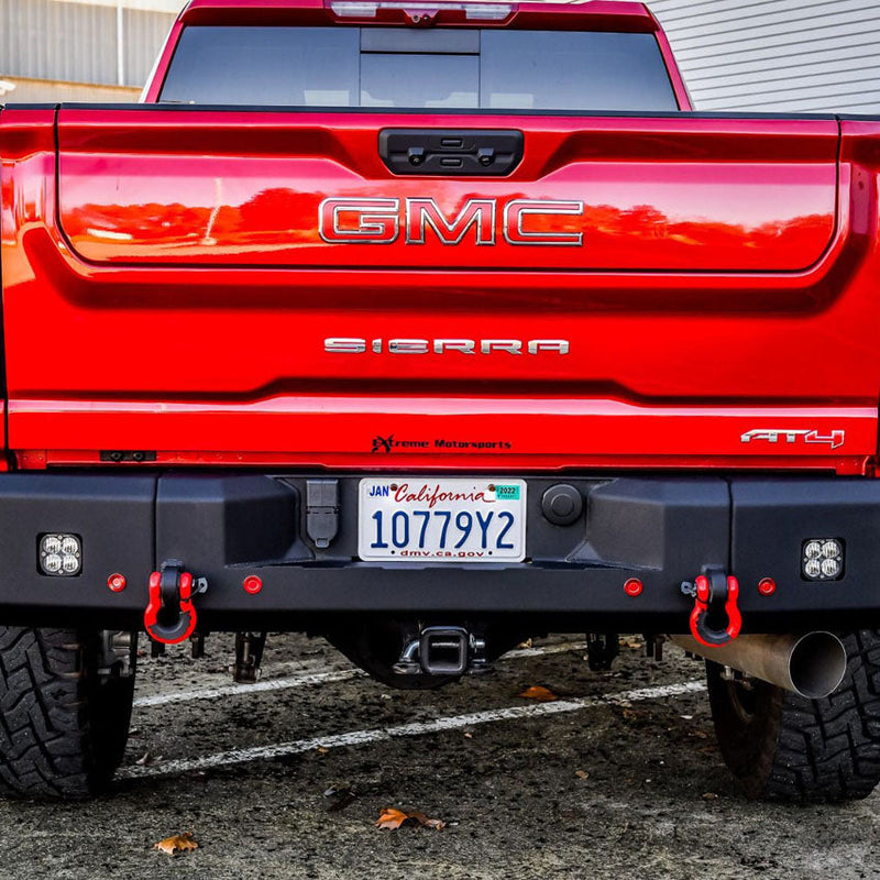 try 2020-2022 gmc sierra 2500-3500 attitude rear bumper