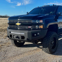 2015-2019 CHEVY SILVERADO 2500/3500 ATTITUDE FRONT WINCH BUMPER Chassis Unlimited Inc. 