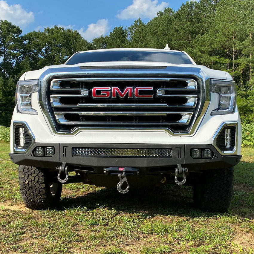 2019-2021 GMC SIERRA 1500 OCTANE FRONT WINCH BUMPER Chassis Unlimited Inc. 