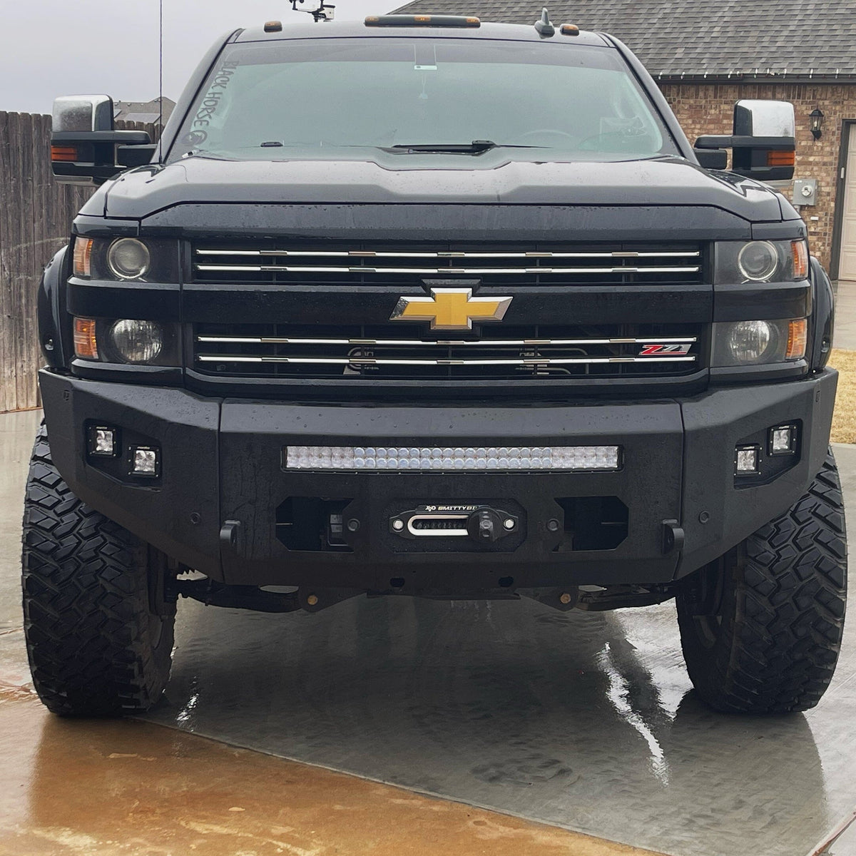 2015-2019 CHEVY SILVERADO 2500/3500 ATTITUDE FRONT WINCH BUMPER Chassis Unlimited Inc. 