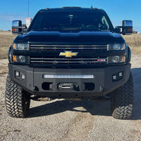 2015-2019 CHEVY SILVERADO 2500/3500 ATTITUDE FRONT WINCH BUMPER Chassis Unlimited Inc. 