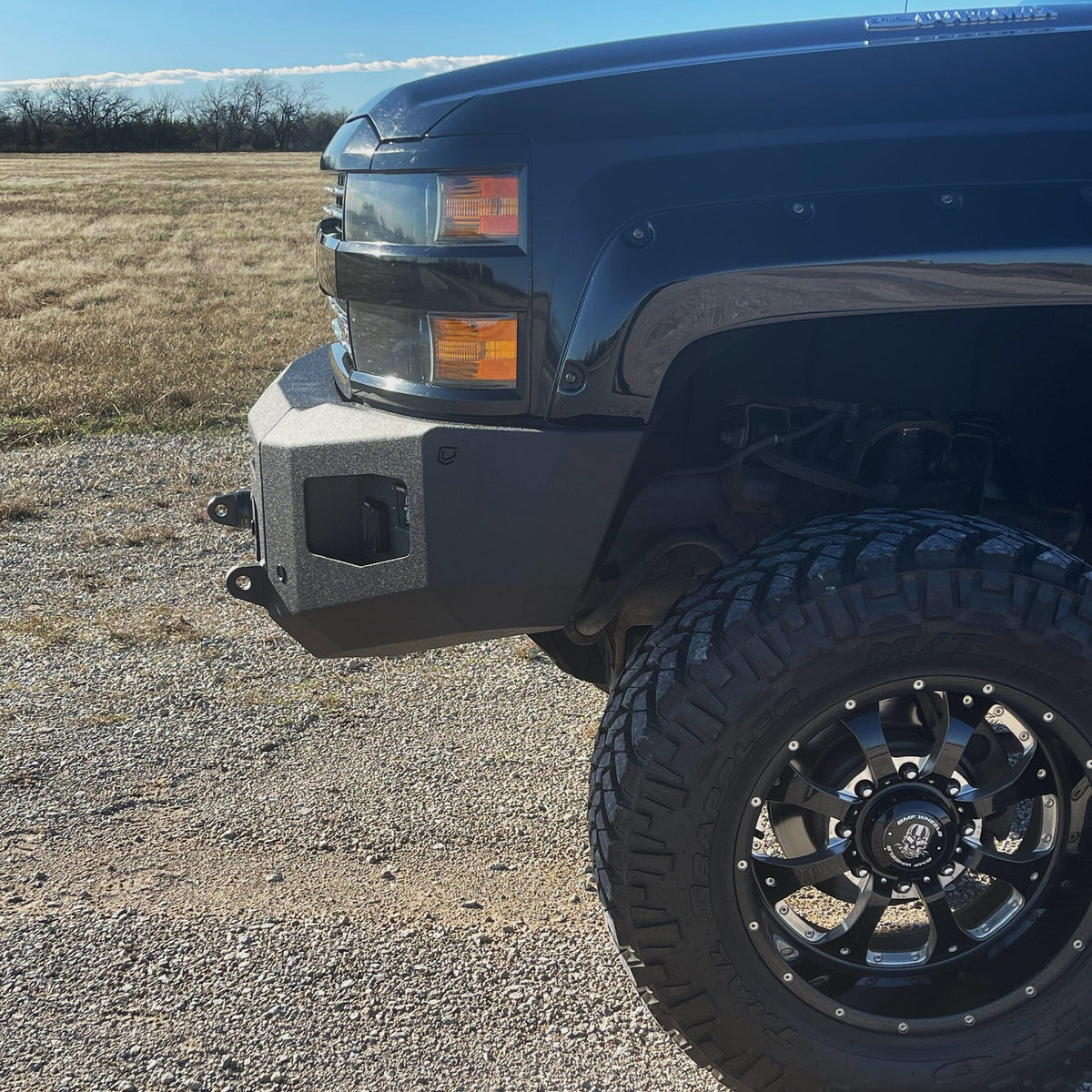 2015-2019 CHEVY SILVERADO 2500/3500 ATTITUDE FRONT WINCH BUMPER Chassis Unlimited Inc. 